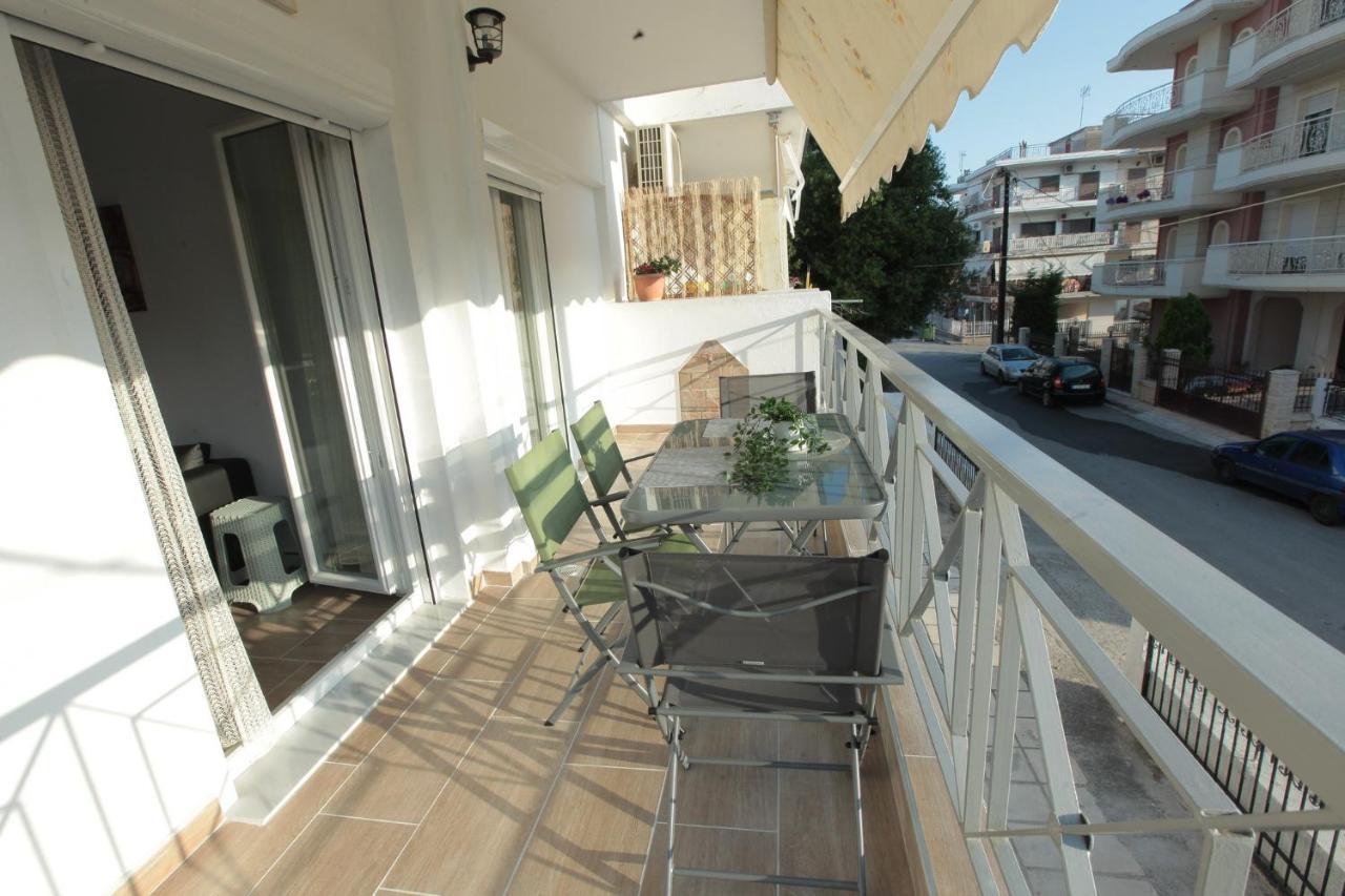 Nea Kallikrateia Apartment Chrisandro מראה חיצוני תמונה